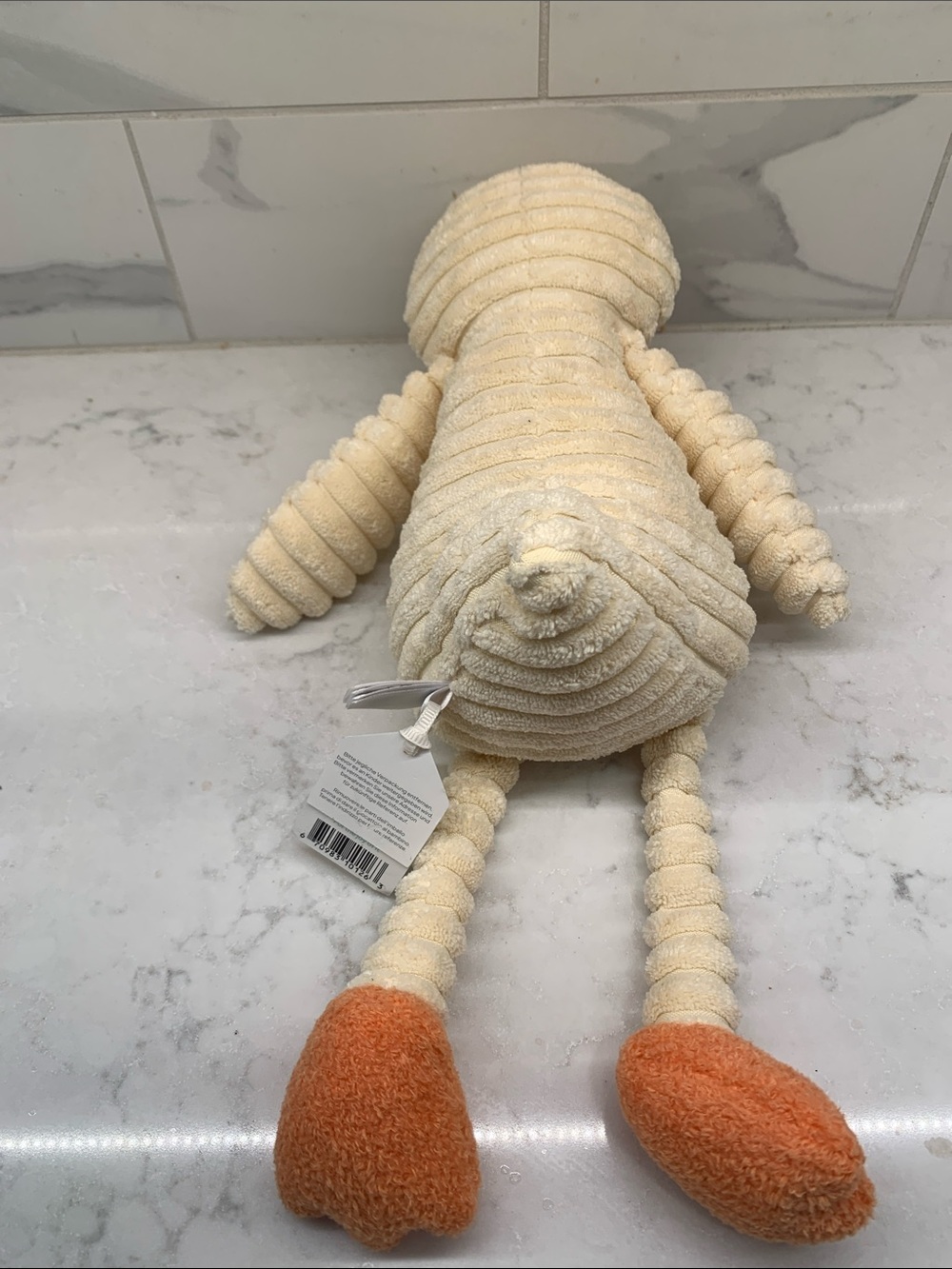 NEW Jellycat Cordy Roy Duck Ribbed Plush - Picture 5 of 9